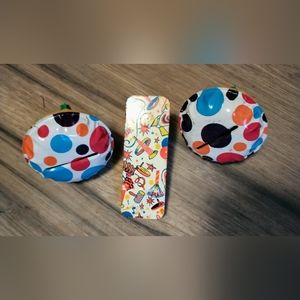 3 Vintage Tin Noise Makers